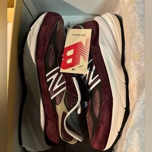 New Balance 990 Maroon, Men’s 4.5/W6